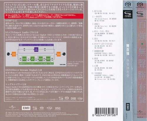 2022年陈百强8CD录音巨著SHM-SACD日本压制限量发行SACD-iso