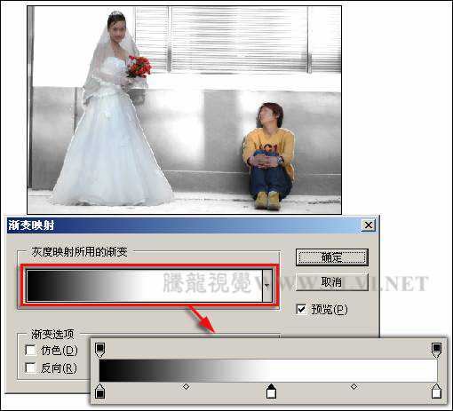 photoshop下为婚纱照片增加艺术感染力教材