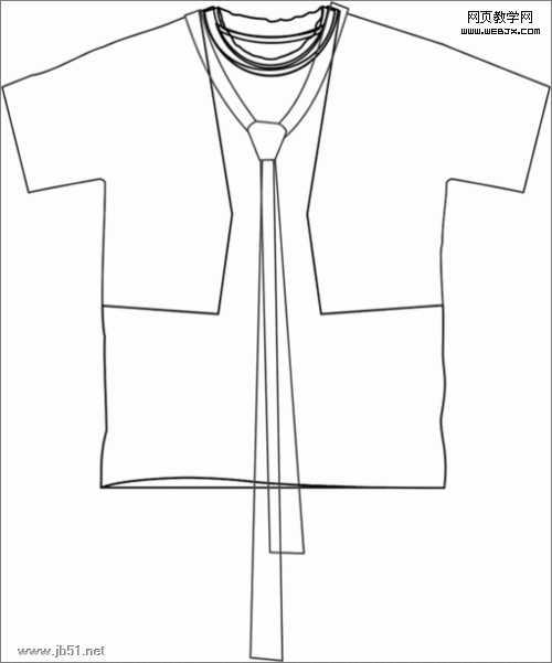 Coreldraw(CDR)设计制作休闲服装效果图实例教程