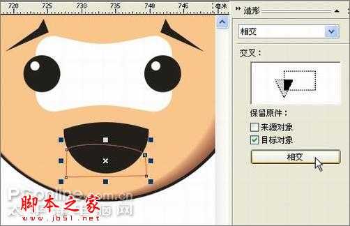 Coreldraw(CDR)利用造型工具和交互式工具设计制作搞笑的芝麻官形象的不倒翁实例教程