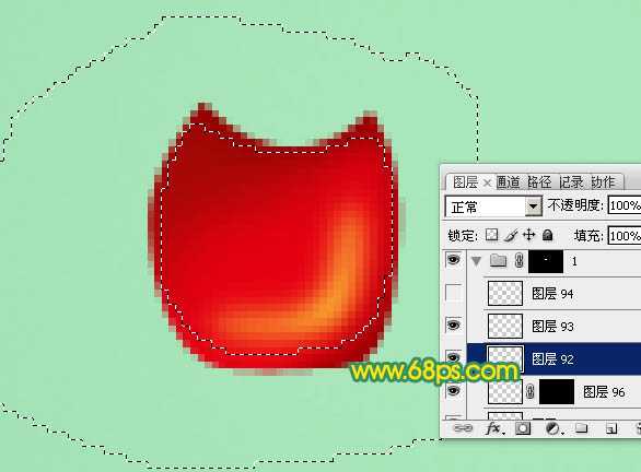 Photoshop制作逼真精美的丝绸质感红色蝴蝶结