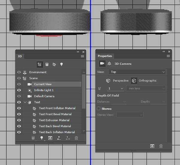 PS利用3D工具制作细腻的浮雕花纹立体字教程