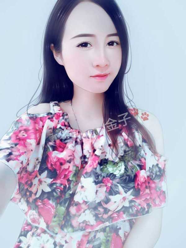 Photoshop结合SAI软件给手机模糊的美女照片转手绘教程