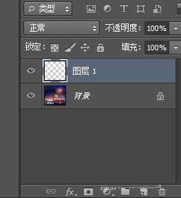 ps cs6怎么给一张烟花图添加月亮光辉?