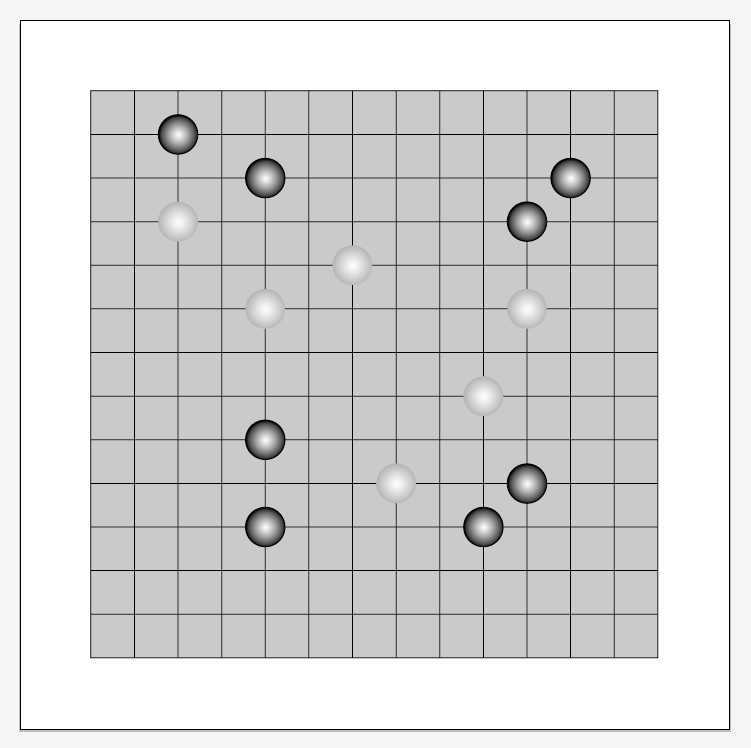 ai怎么画围棋棋盘? ai围棋矢量图的画法